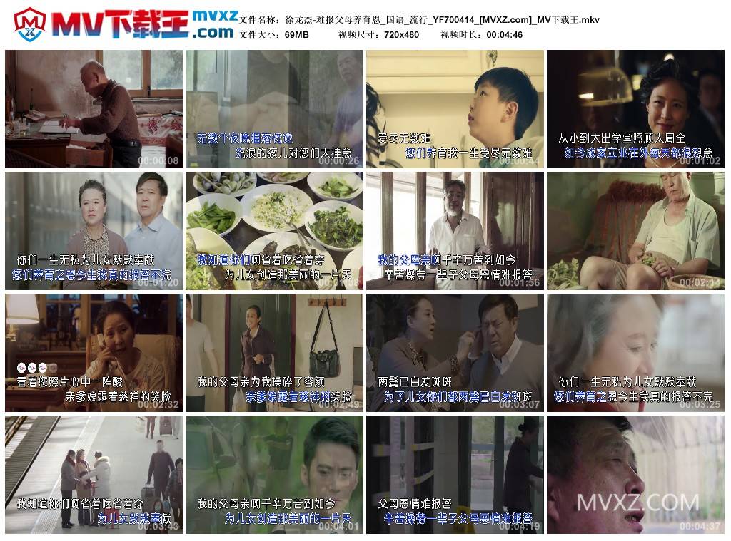 徐龙杰-难报父母养育恩_国语_流行_YF700414